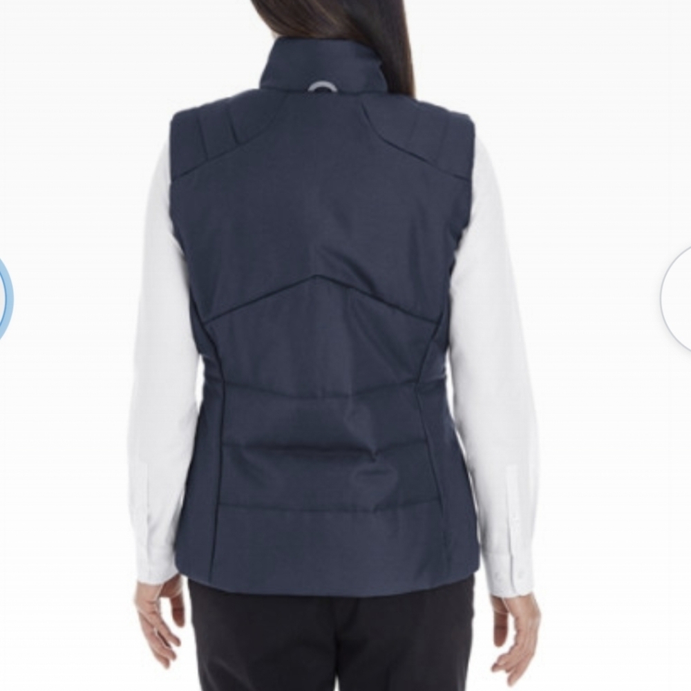 North End Warm Logik Women's Navy Insulated Vest Size Small NWOT - Picture 4 of 11